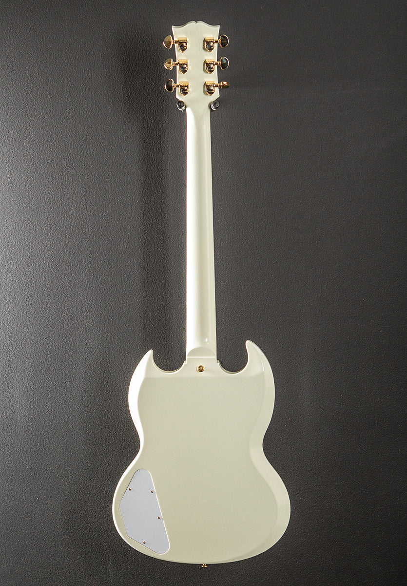 1963 Les Paul SG Custom Reissue w/Maestro Vibrola - Classic White