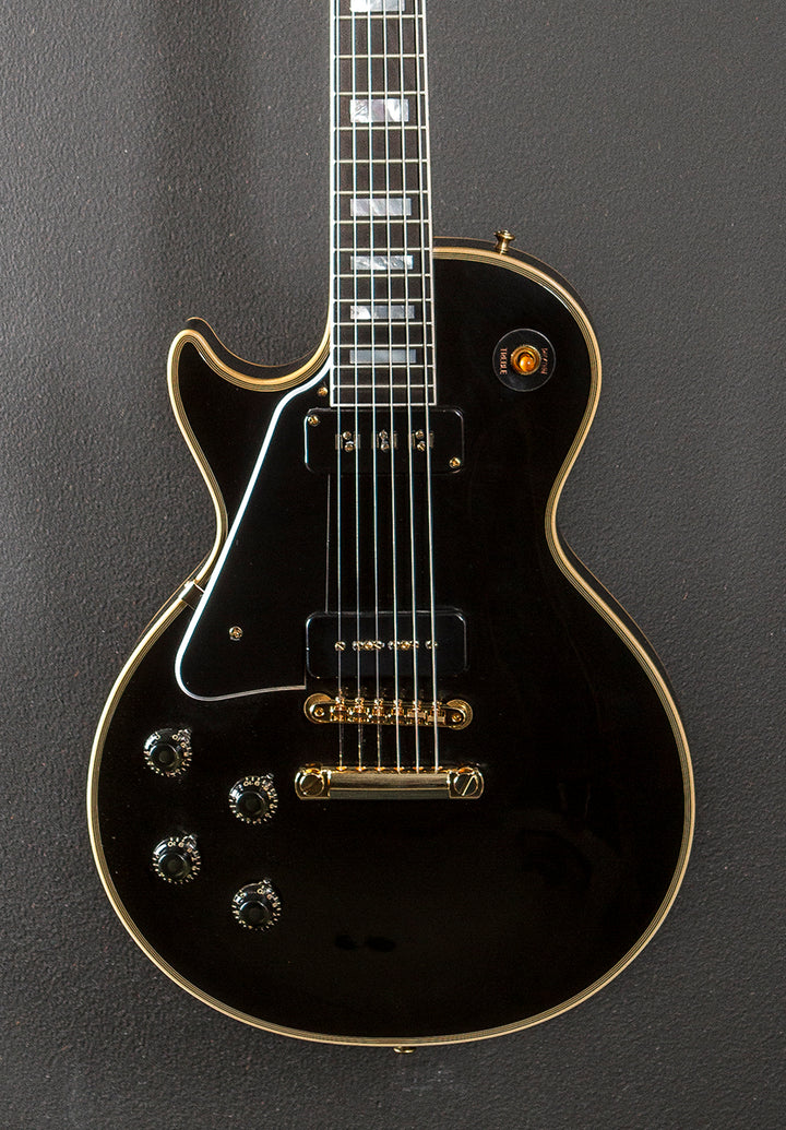1954 Les Paul Custom Staple Pickup Reissue Left Hand - VOS Ebony