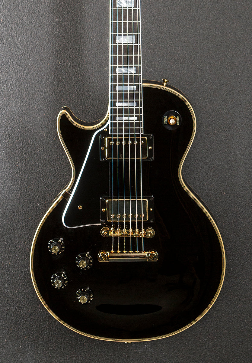 1968 Les Paul Custom Reissue Left Hand - Ebony