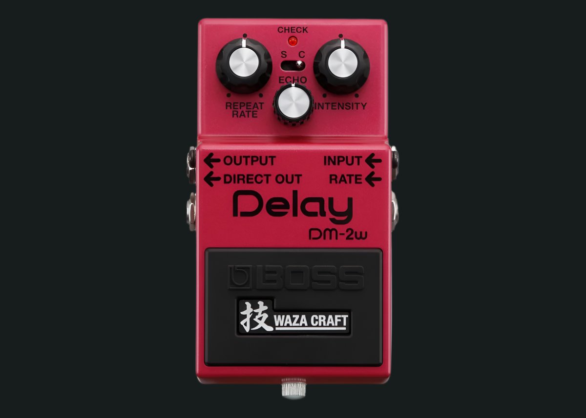 boss dm-2w waza craft delay pedal DM-2W Delay Waza Craft – Dave's Guitar Shop