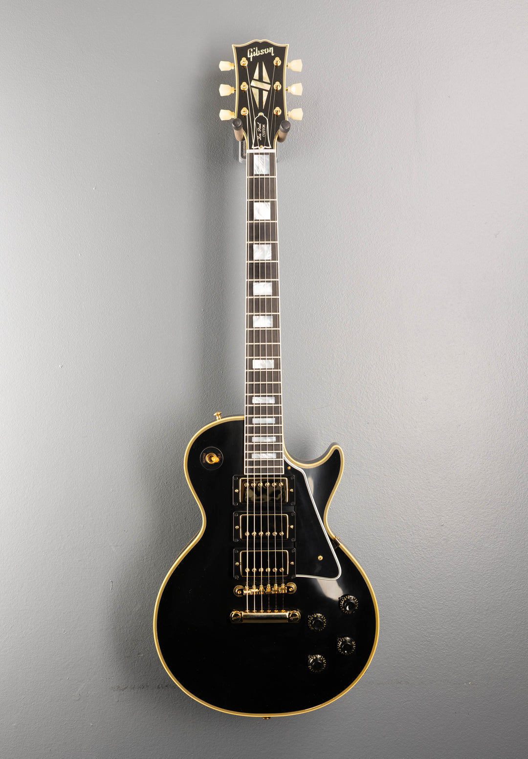 1957 Les Paul Custom Reissue - VOS Ebony 3-Pickup