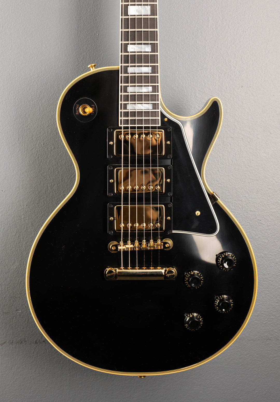 1957 Les Paul Custom Reissue - VOS Ebony 3-Pickup