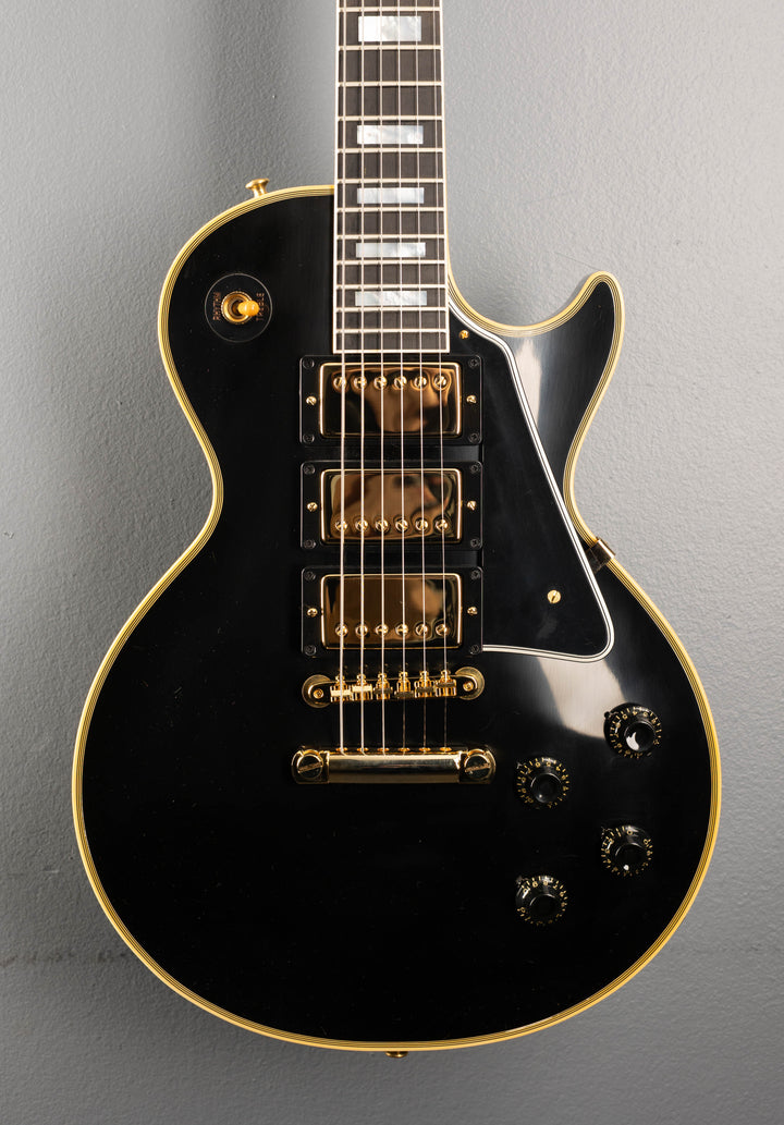 1957 Les Paul Custom Reissue - VOS Ebony 3-Pickup