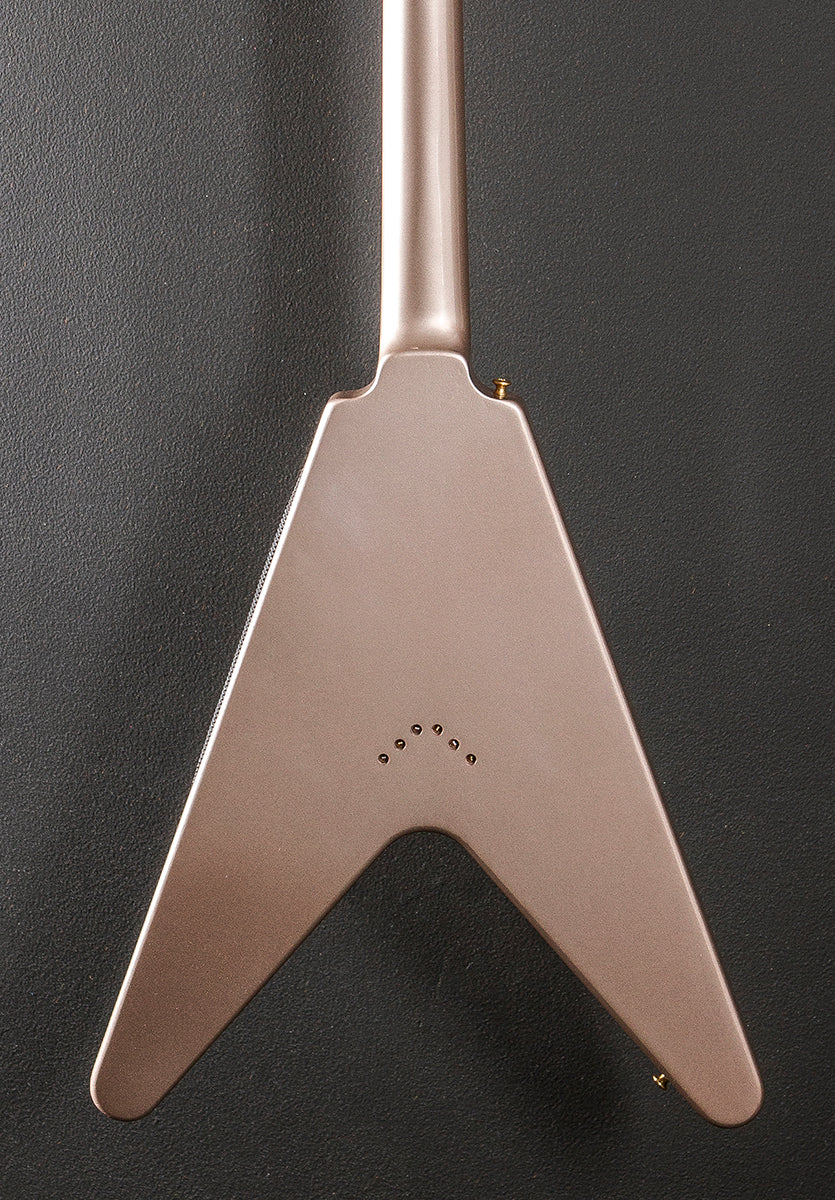 "Made to Measure" 1958 Korina Flying V Reissue - Golden Mist Poly