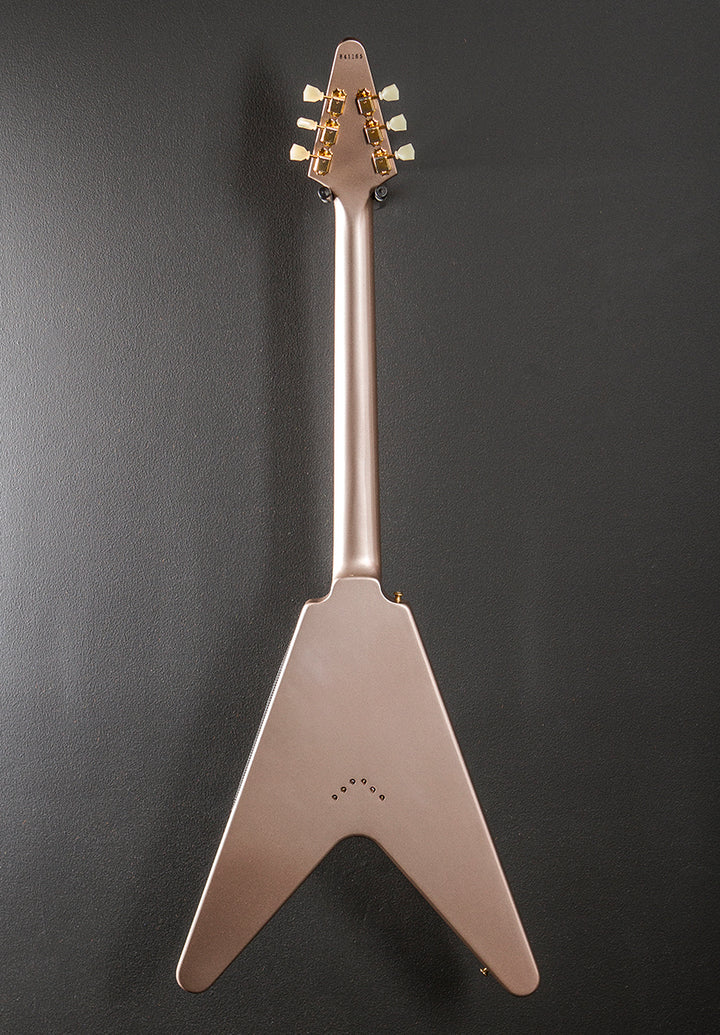 "Made to Measure" 1958 Korina Flying V Reissue - Golden Mist Poly