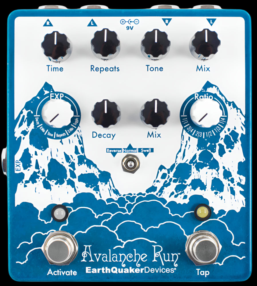 Avalanche Run Stereo Reverb and Delay