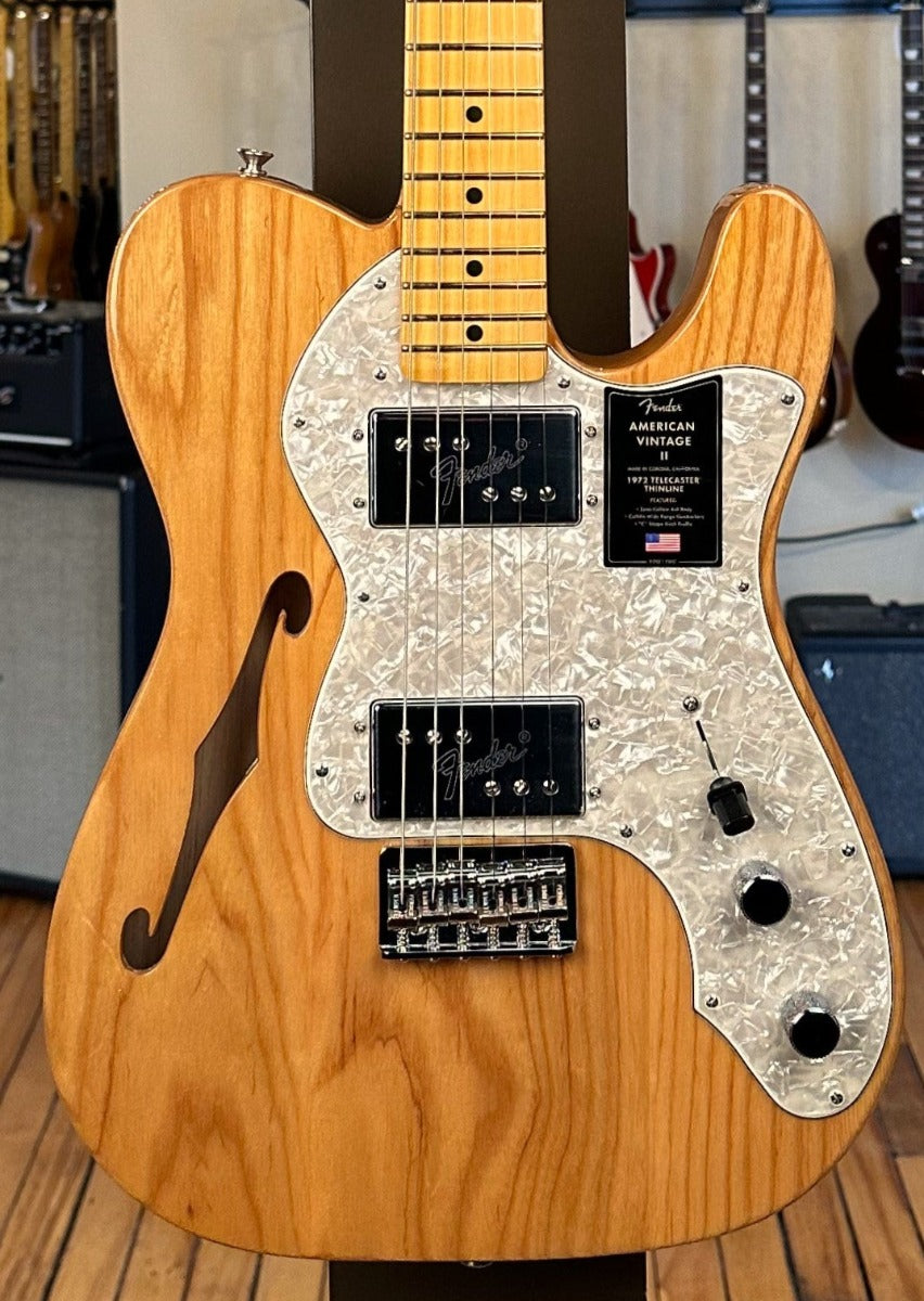 American Vintage II 1972 Telecaster Thinline - Aged Natural