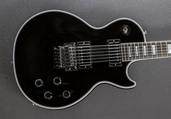 Les Paul Axcess Custom - Gloss Ebony w/Floyd Rose and no Apex Volute