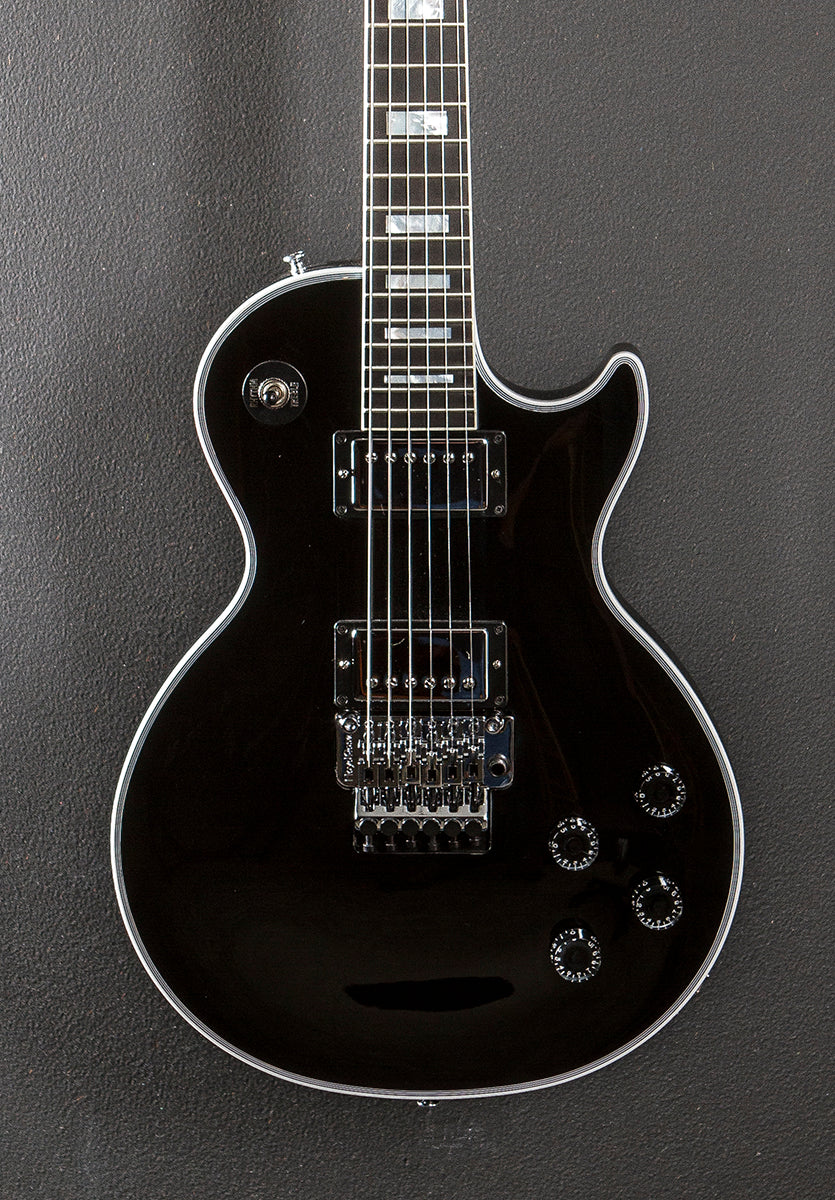 Les Paul Axcess Custom - Gloss Ebony w/Floyd Rose and no Apex Volute