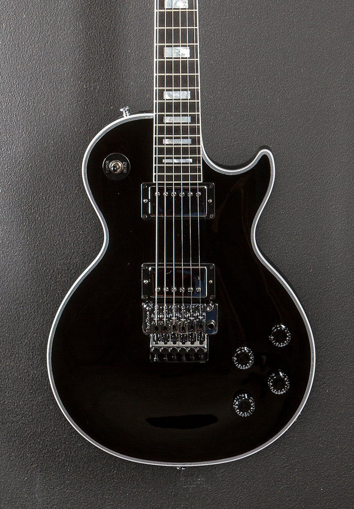 Les Paul Axcess Custom - Gloss Ebony w/Floyd Rose and no Apex Volute
