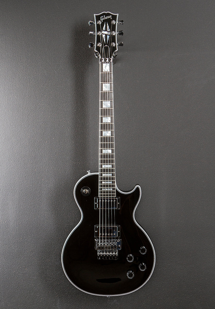Les Paul Axcess Custom - Gloss Ebony w/Floyd Rose and no Apex Volute