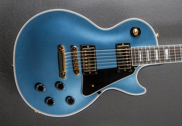 "Made to Measure" Les Paul Custom - Pelham Blue w/Ebony