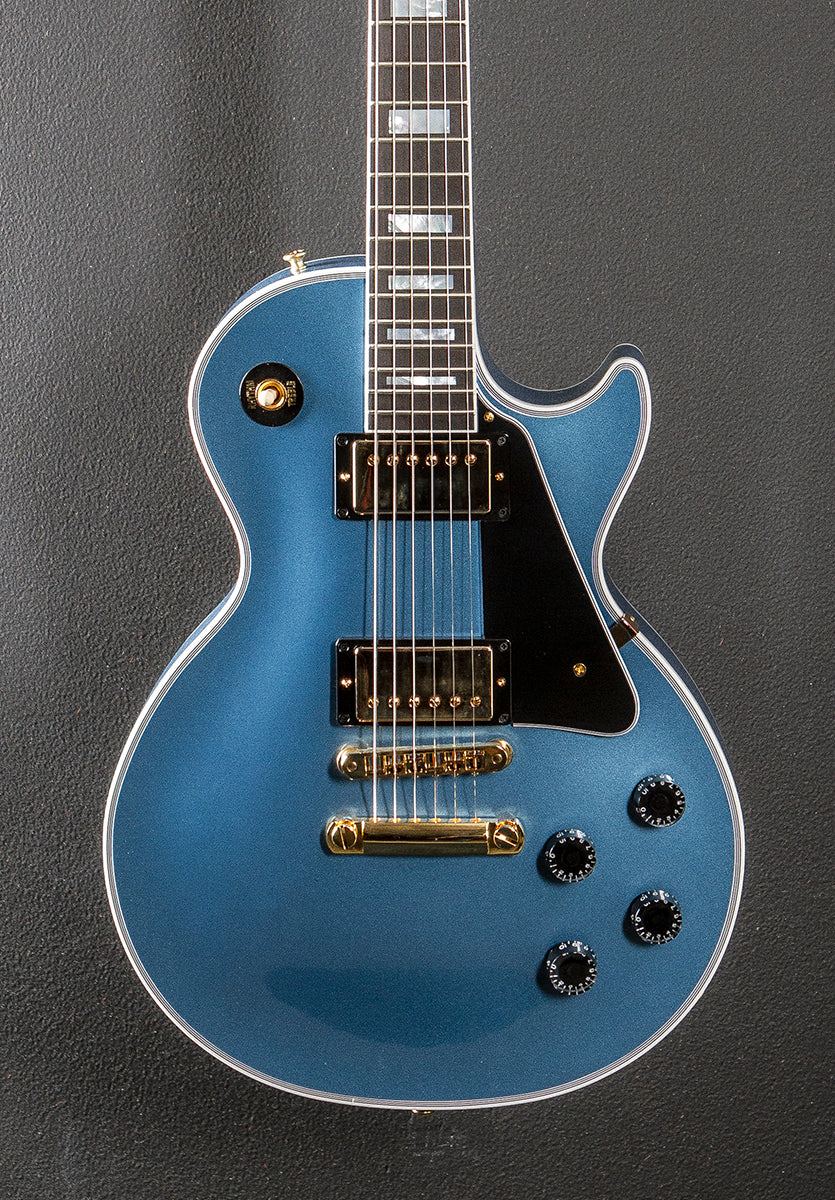 "Made to Measure" Les Paul Custom - Pelham Blue w/Ebony