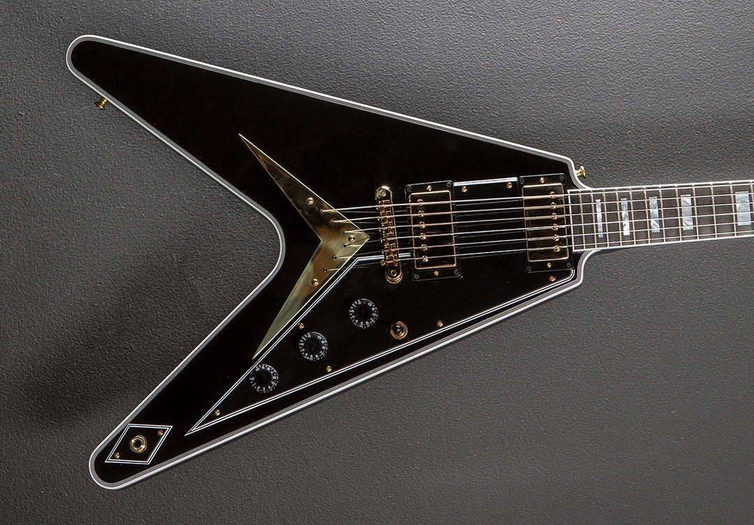 Flying V Custom w/Ebony Fingerboard Gloss - Ebony