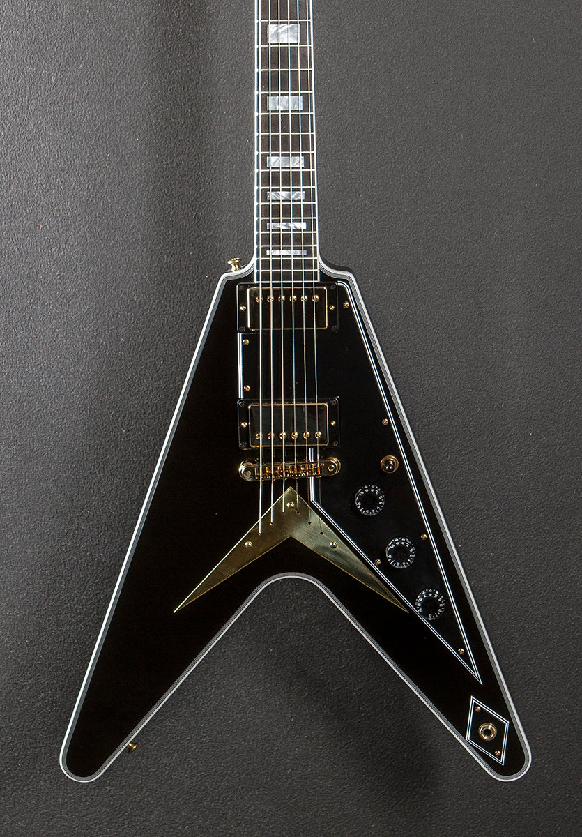 Flying V Custom w/Ebony Fingerboard Gloss - Ebony