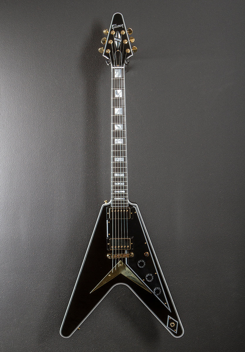Flying V Custom w/Ebony Fingerboard Gloss - Ebony