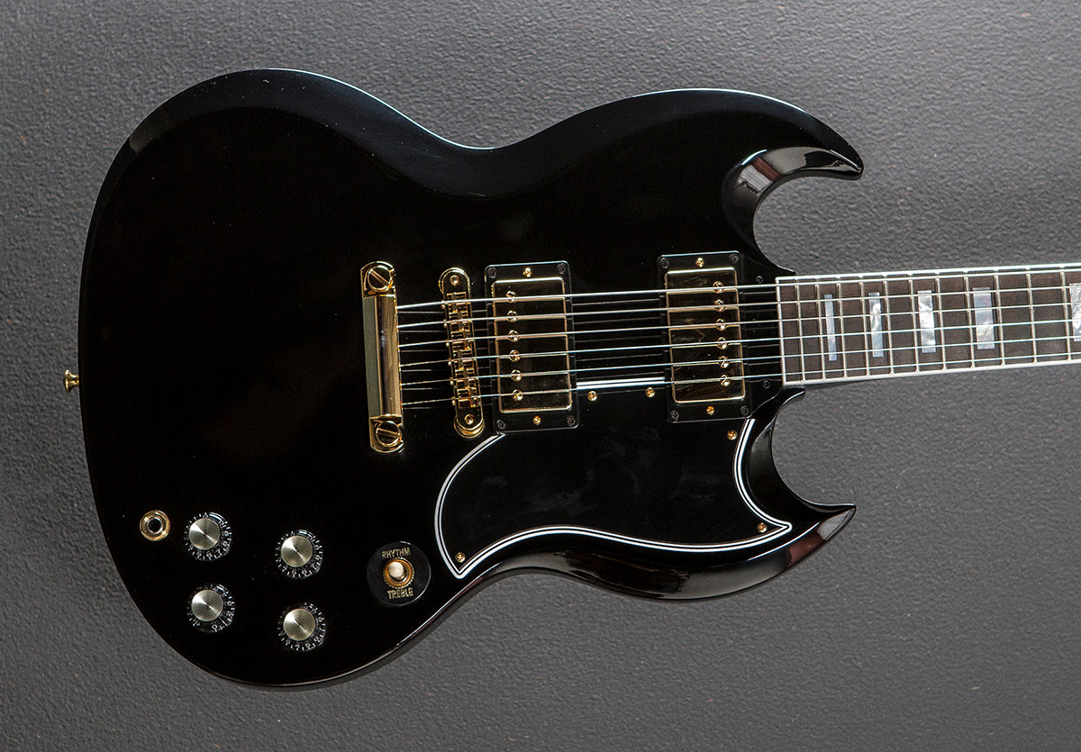SG Custom 2-Pickup w/Ebony Fingerboard Gloss – Ebony
