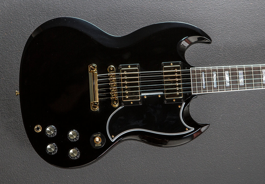 SG Custom 2-Pickup w/Ebony Fingerboard Gloss – Ebony