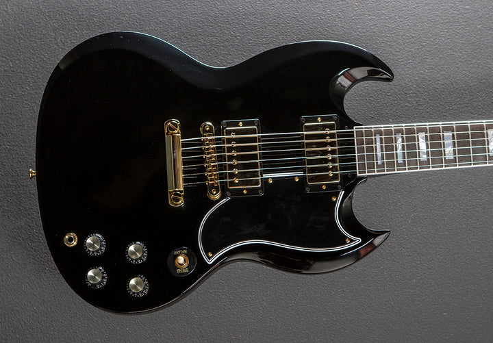 SG Custom 2-Pickup w/Ebony Fingerboard Gloss – Ebony