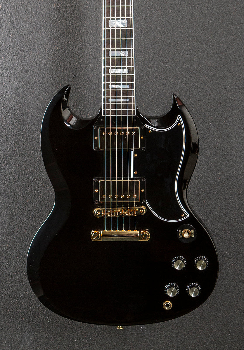 SG Custom 2-Pickup w/Ebony Fingerboard Gloss – Ebony