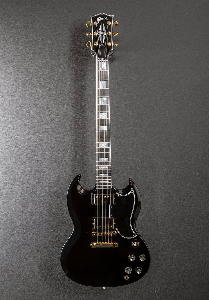 SG Custom 2-Pickup w/Ebony Fingerboard Gloss – Ebony