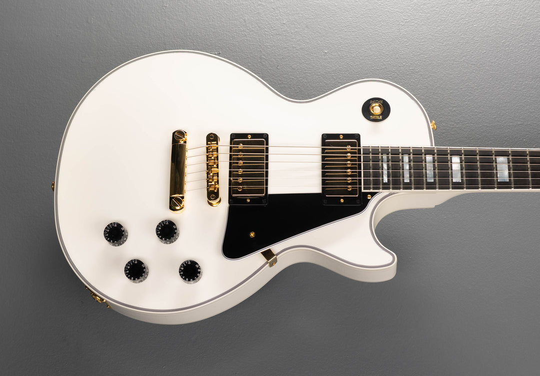 Les Paul Custom w/Ebony Fingerboard Gloss - Alpine White