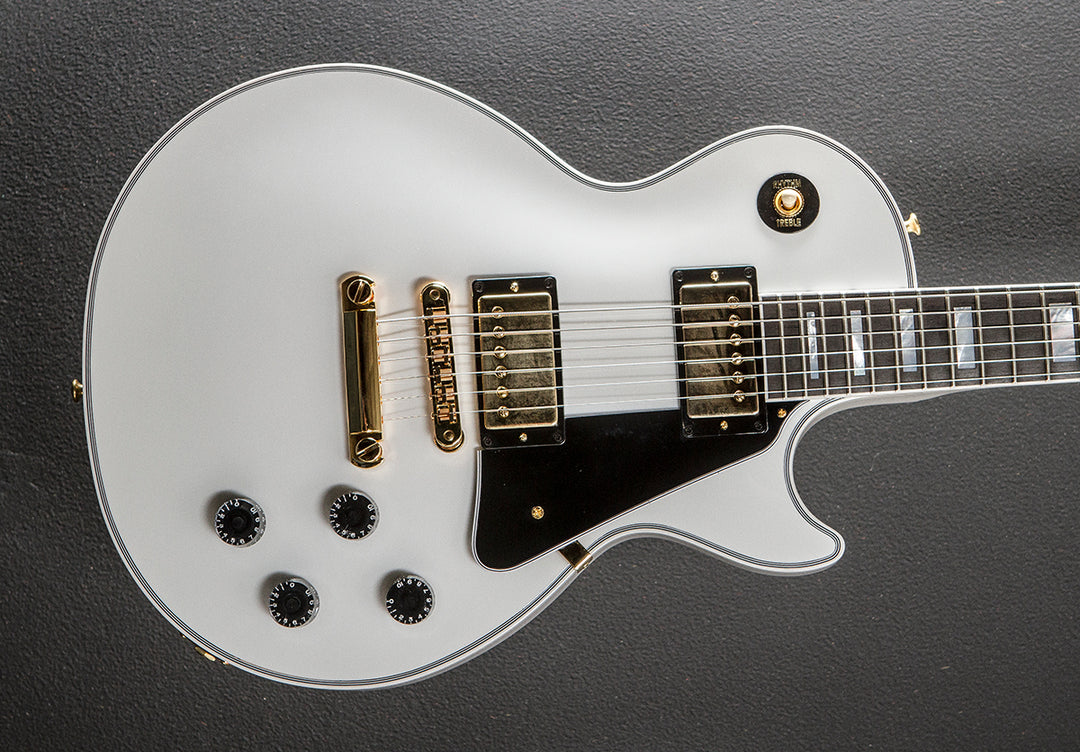 Les Paul Custom w/Ebony Fingerboard Gloss - Alpine White