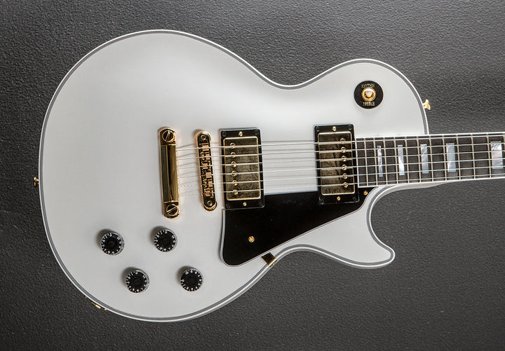 Les Paul Custom w/Ebony Fingerboard Gloss - Alpine White