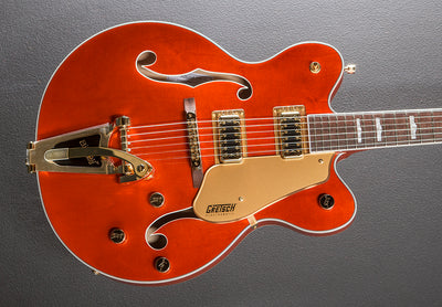 G5422TG Electromatic Classic Hollow Body Double Cut w/Bigsby - Orange Stain