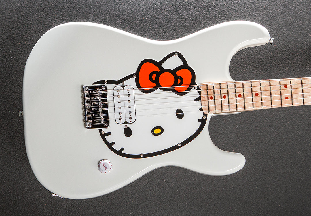 Hello Kitty Stratocaster - White