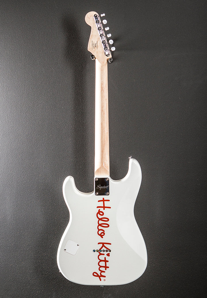 Hello Kitty Stratocaster - White