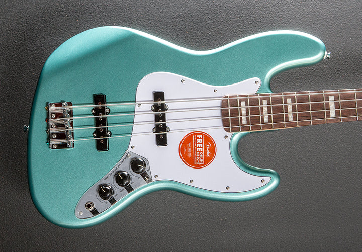 Affinity Series Active Jazz Bass - Mystic Seafoam Green w/Indian Laurel