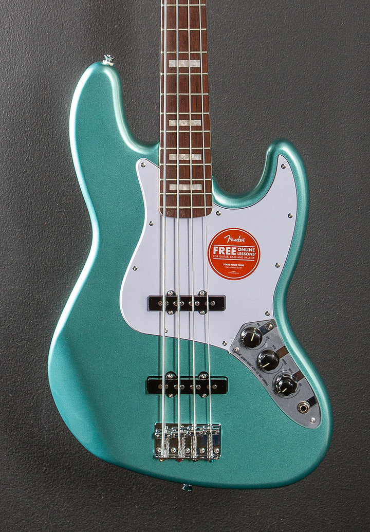 Affinity Series Active Jazz Bass - Mystic Seafoam Green w/Indian Laurel