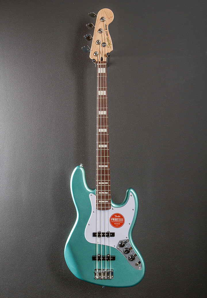 Affinity Series Active Jazz Bass - Mystic Seafoam Green w/Indian Laurel