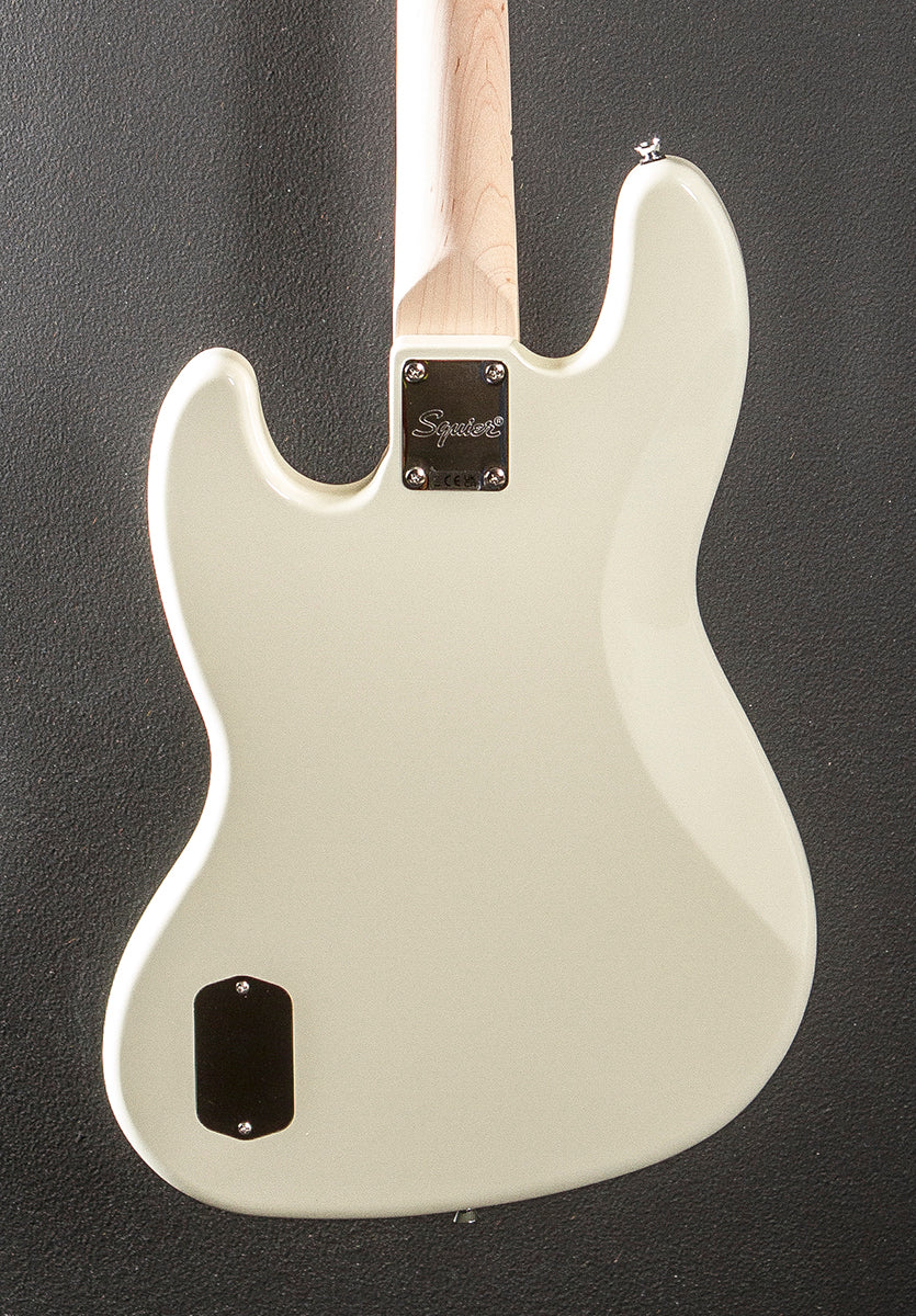 Affinity Series Active Jazz Bass - Olympic White w/Maple