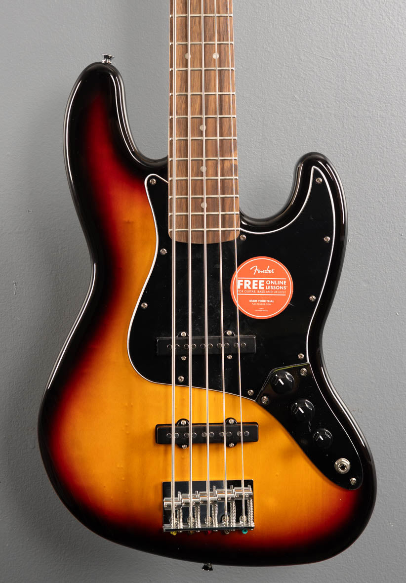 Affinity Series Jazz Bass V - 3 Color Sunburst w/Indian Laurel