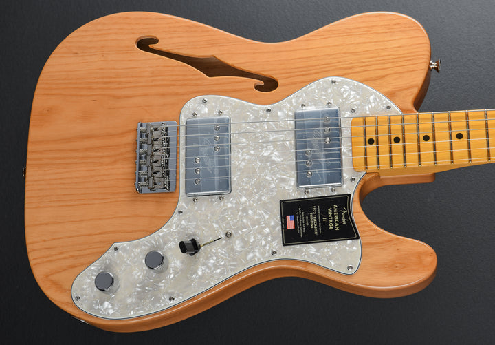 American Vintage II 1972 Telecaster Thinline - Aged Natural