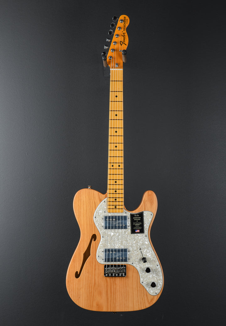 American Vintage II 1972 Telecaster Thinline - Aged Natural