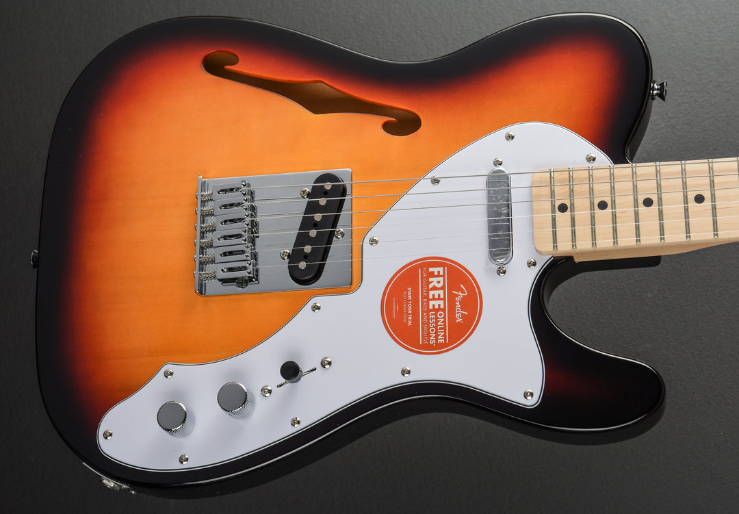 Affinity Series Telecaster Thinline - 3-Color Sunburst