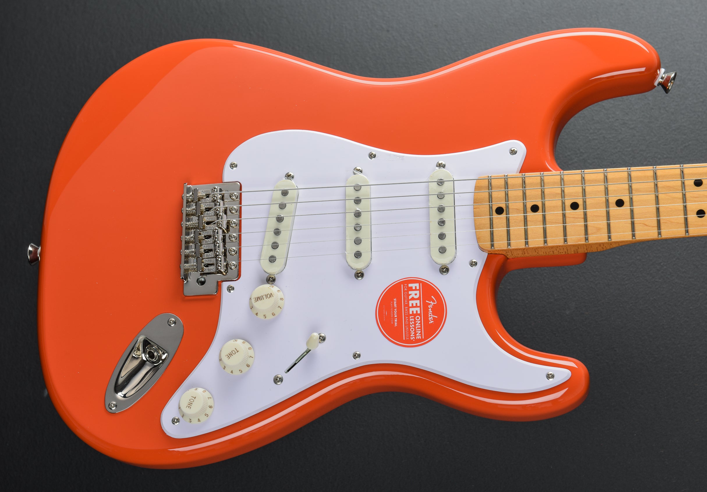 Classic Vibe 50's Stratocaster - Fiesta Red – Dave's Guitar Shop