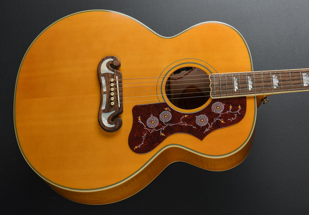 "Inspired by Gibson" J-200 - Aged Gloss Antique Natural