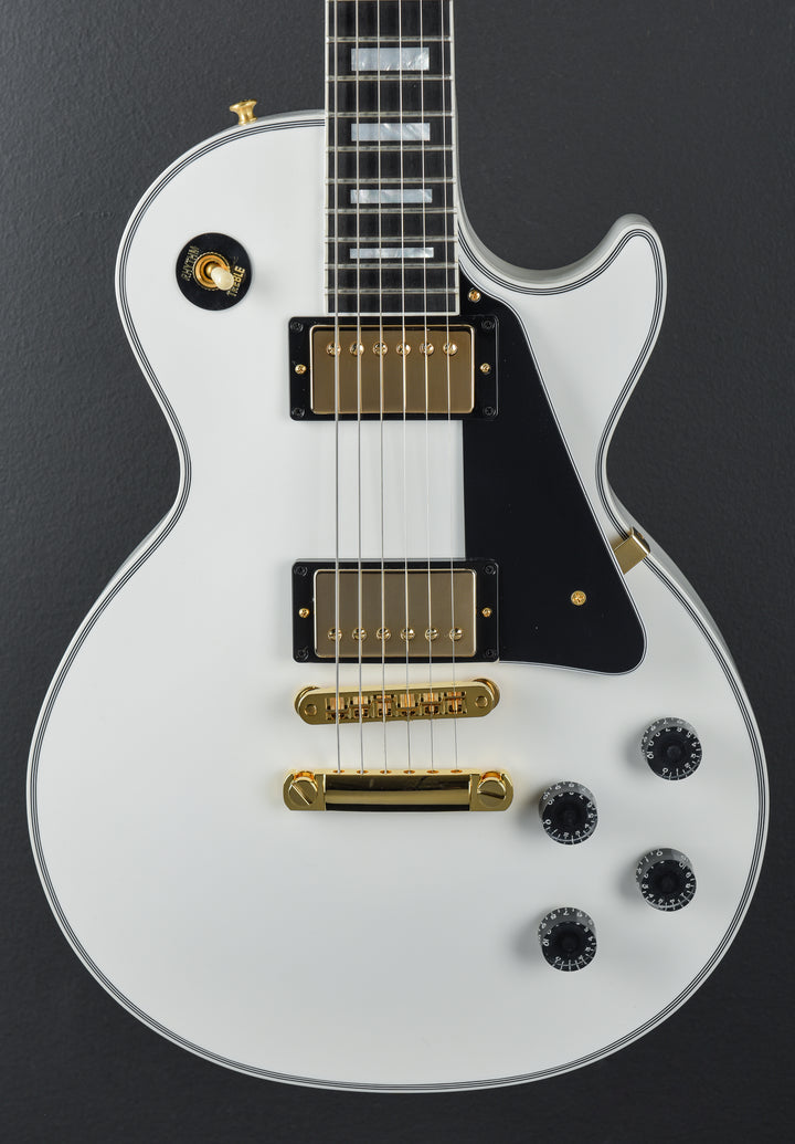 Les Paul Custom w/Ebony Fingerboard Gloss - Alpine White