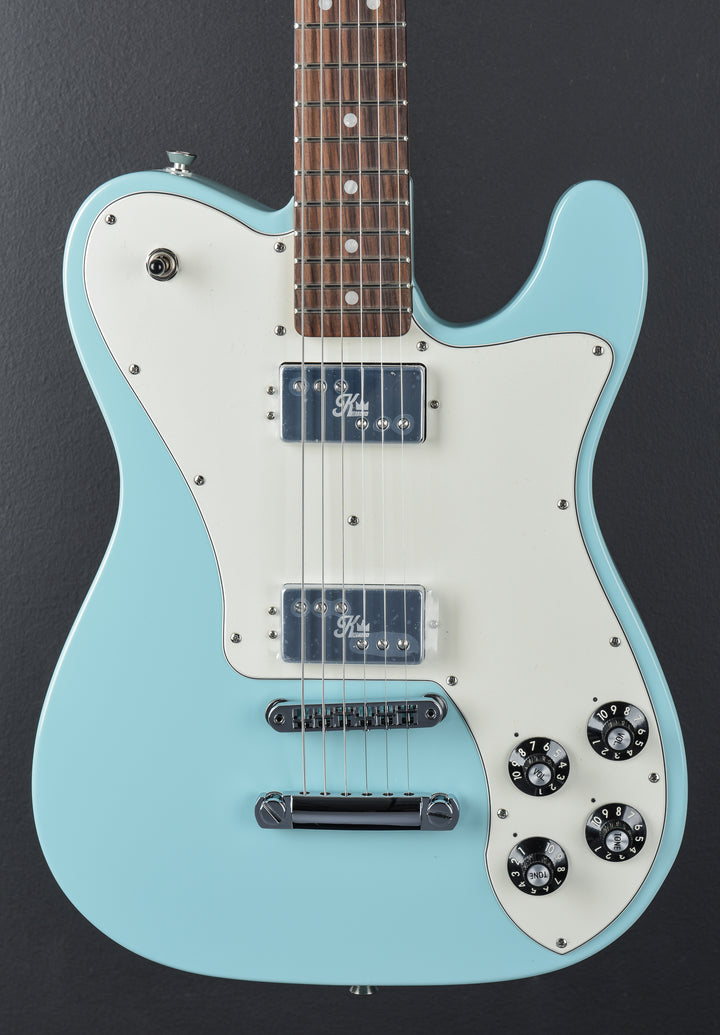 Kingfish Delta Day Telecaster Deluxe - Daphne Blue