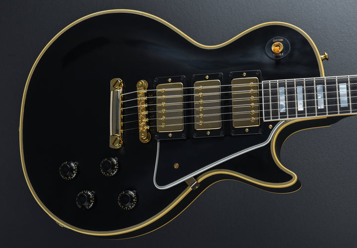 1957 Les Paul Custom Reissue - VOS Ebony 3-Pickup