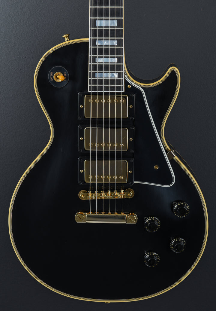 1957 Les Paul Custom Reissue - VOS Ebony 3-Pickup