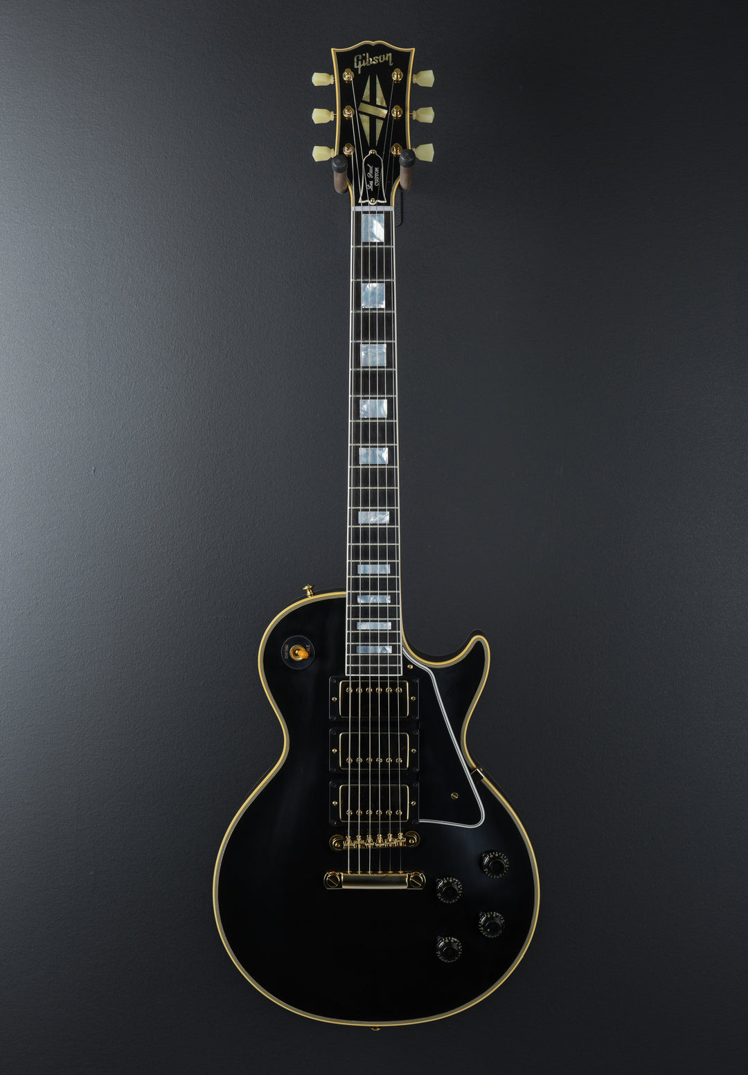 1957 Les Paul Custom Reissue - VOS Ebony 3-Pickup