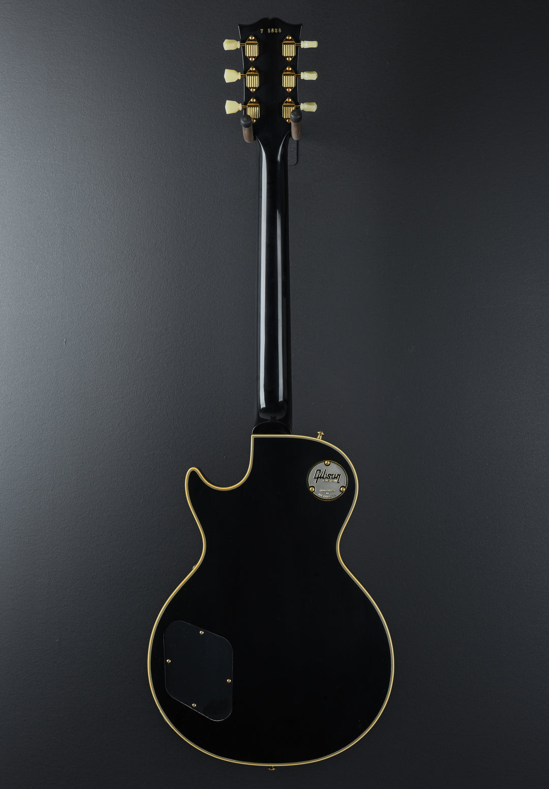 1957 Les Paul Custom Reissue - VOS Ebony 3-Pickup