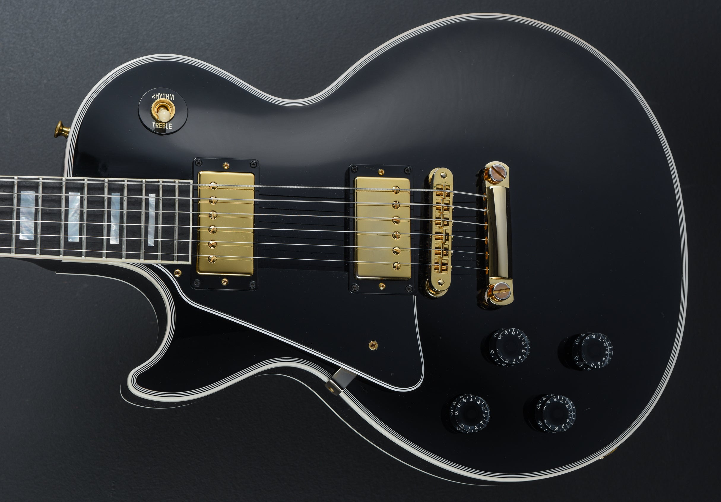 ギター gibson custom shop lespaul custom gloss Les Paul Custom w/Ebony Fingerboard Gloss Left Hand '24 – Dave's