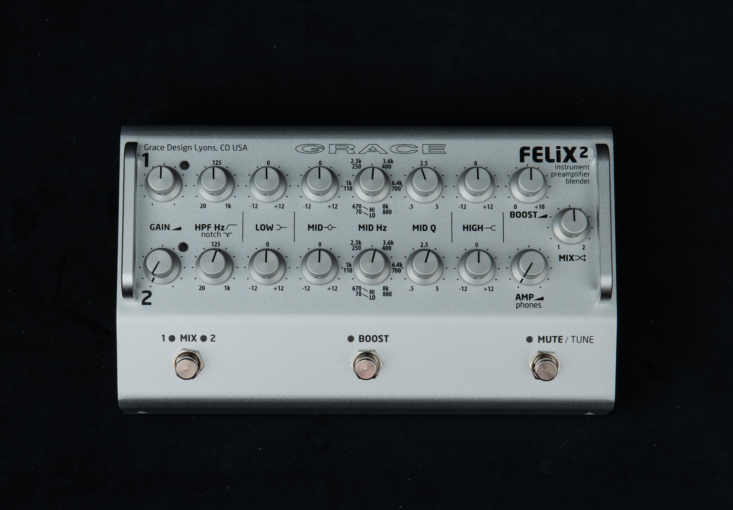 Felix 2 Instrument Preamplifier Blender – Dave's Guitar Shop