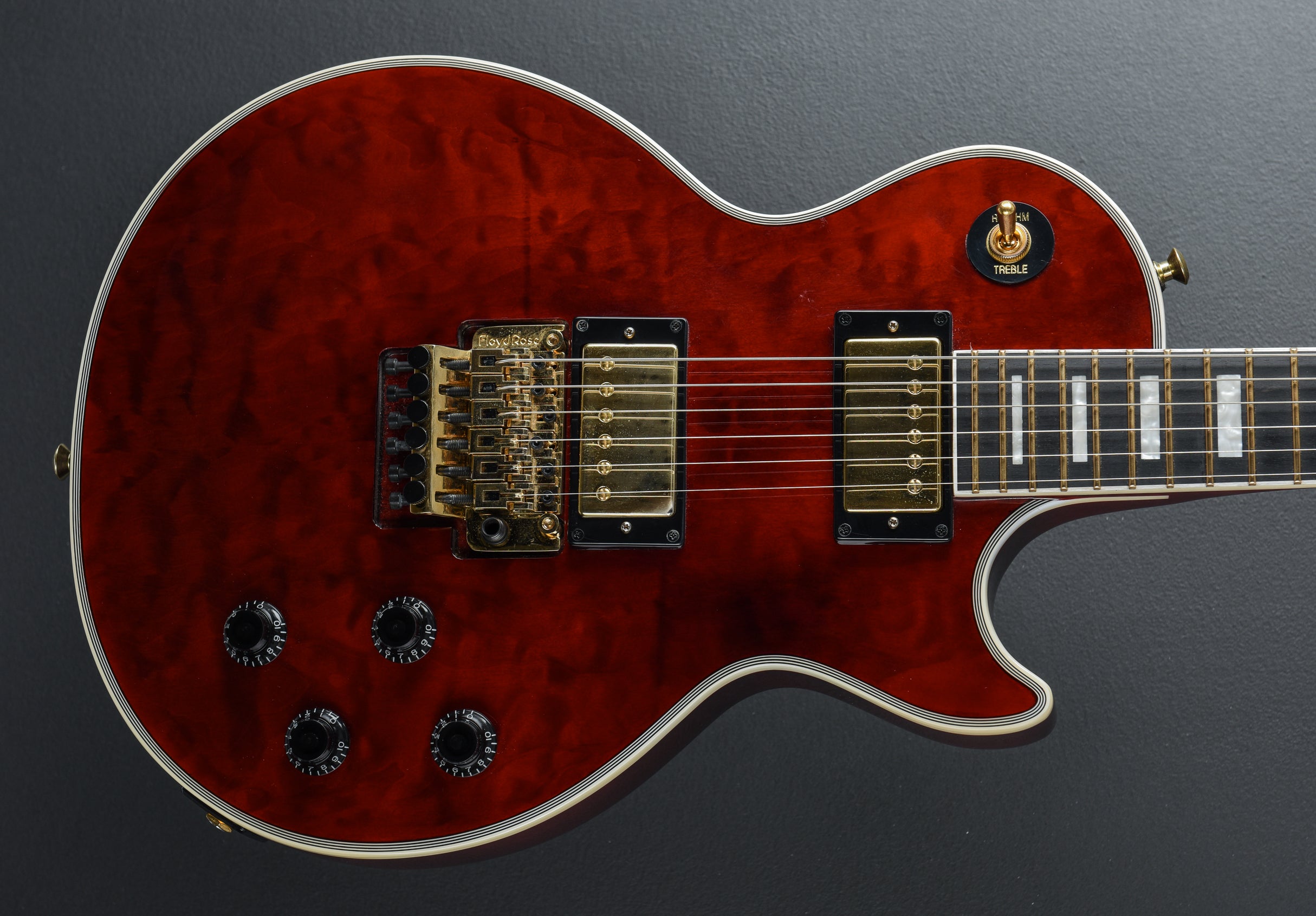 Alex Lifeson Les Paul Custom Axcess - Ruby '23 – Dave's Guitar Shop